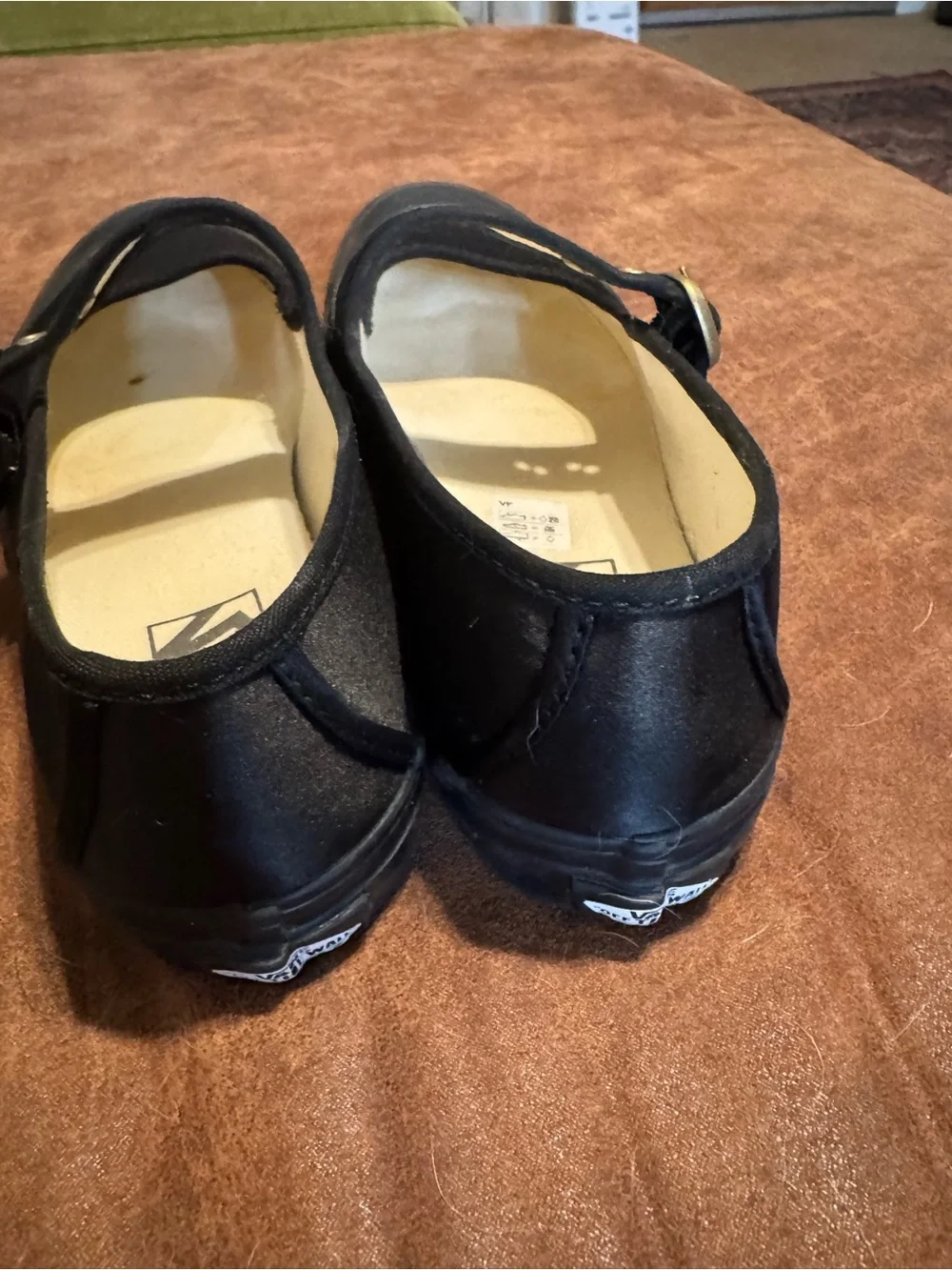 Vans Black Mary Jane Mules with Buckle Strap - Picture 7 of 7